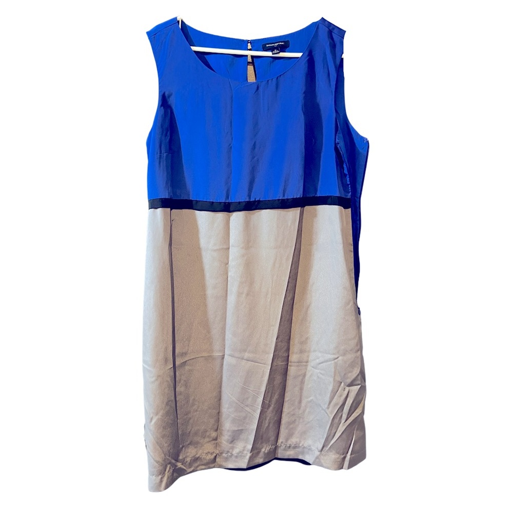 Banana Republic Size 14 Color Block Dress